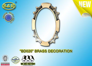 Alliage de cuivre matériel de décoration de la référence .BD020 en métal de cadre en laiton de pierre tombale