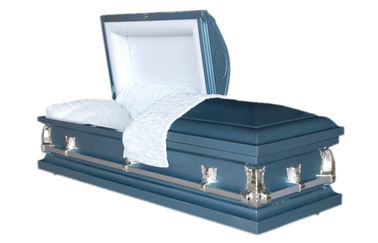 Cercueil en métal de personnes, 18gauge cercueil funèbre en acier MC001