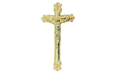 accessoires ornementaux DP006 de cercueil de crucifix de 45cm*21cm