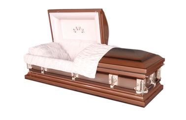 Cercueil américain MC002, en métal de style acier 18gauge pour l'adulte