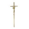 Croix de fer de cercueil de cercueil de style de l'Italie avec la référence de Zamak Jésus aucune D067 taille 65×19 cm