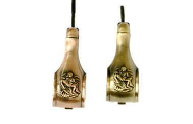 Les accessoires professionnels de cercueil metal la couleur D042 de nickel d'or de charnière