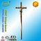 la croix et le crucifix de zamak de 52cm*16cm avec la mode dénomment la décoration en alliage de zinc de la couleur D043 en bronze antique