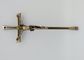 Taille de la taille 39*15cm de couleur de bronze du crucifix D056 de zamak de décoration de cercueil