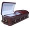 Cercueils en bois funèbres à haute brillance avec le cercueil en verre 198*58*35 cm de Paulownia