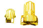 Poignée en plastique de coin de garnitures de cercueil adaptant la couleur C010 differrent disponible